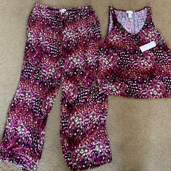 Ambrielle 2-Peace Pajama Set, Size x-small, NWT - Picture 1 of 9